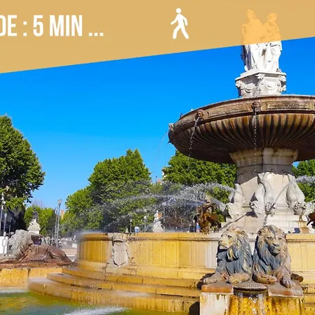 Ma Place Au Sud Aix Terrasse Parking 아파트 엑상프로방스